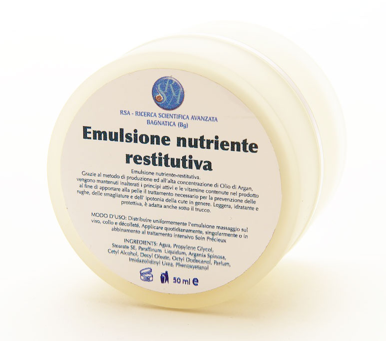 Emulsione nutriente restitutiva