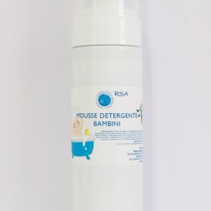 Mousse detergente bambini